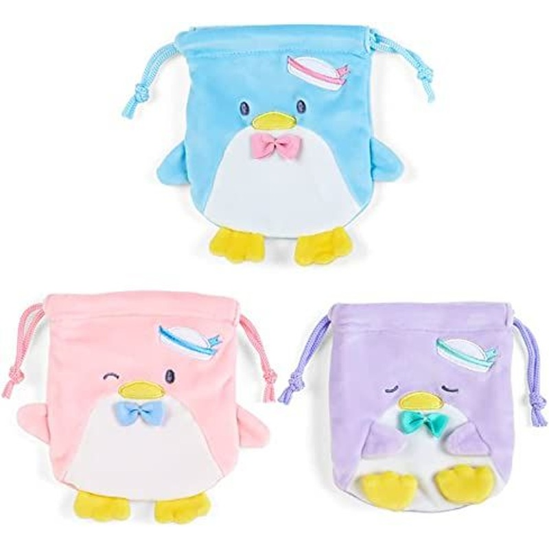 Sanrio Drawstring Bag Set of 3 – Tuxedo Sam (Balloon Dream)
