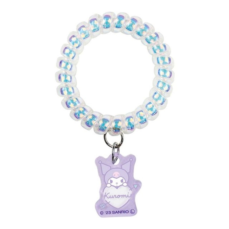 T’s Factory Sanrio Spiral Hair Tie with Charm Kuromi
