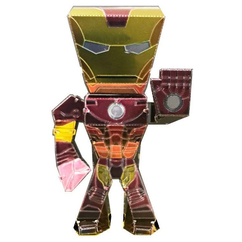 Tenyo Metallic Nano Puzzle Iron Man