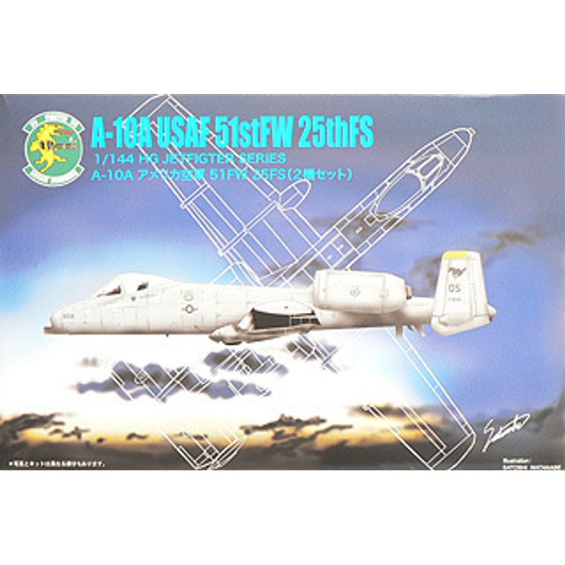 Arii 621653 A-10A USAF 51stFW 25thFS 1/144 Scale Kit (Microace)