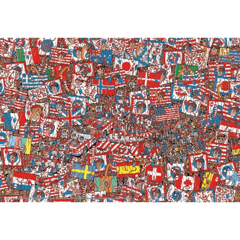 Beverly Jigsaw Puzzle L74-121 Where’s Wally? Big Party (150 L-Pieces)