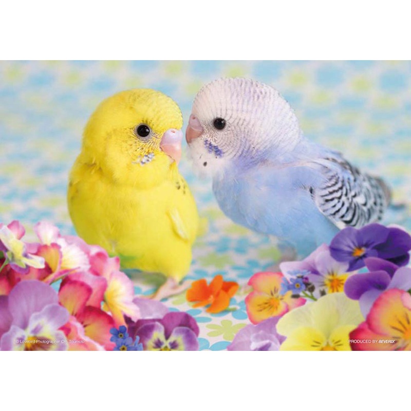 Beverly Jigsaw Puzzle P88-019 Pet Parakeet Chu Chu Chu (88 L-Pieces)