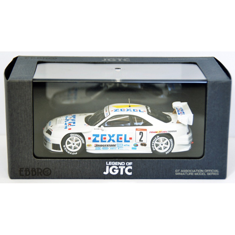 Ebbro 44193 Zexel Skyline Jgtc 1998 (White) 1/43 Scale