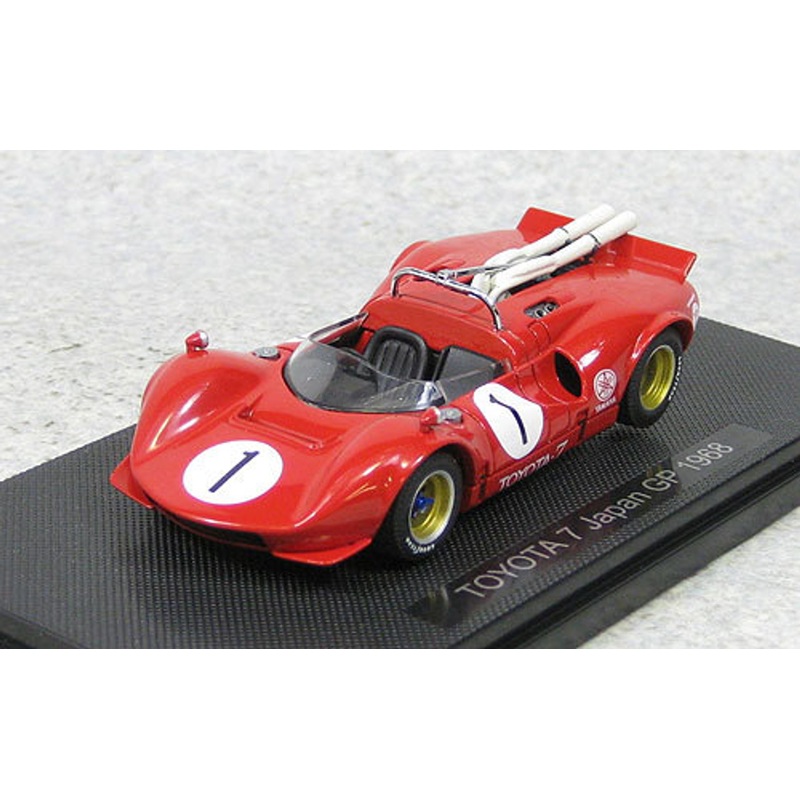Ebbro 44701 Toyota 7 1968 Japan GP No.1 Hosoya (Red) 1/43 Scale