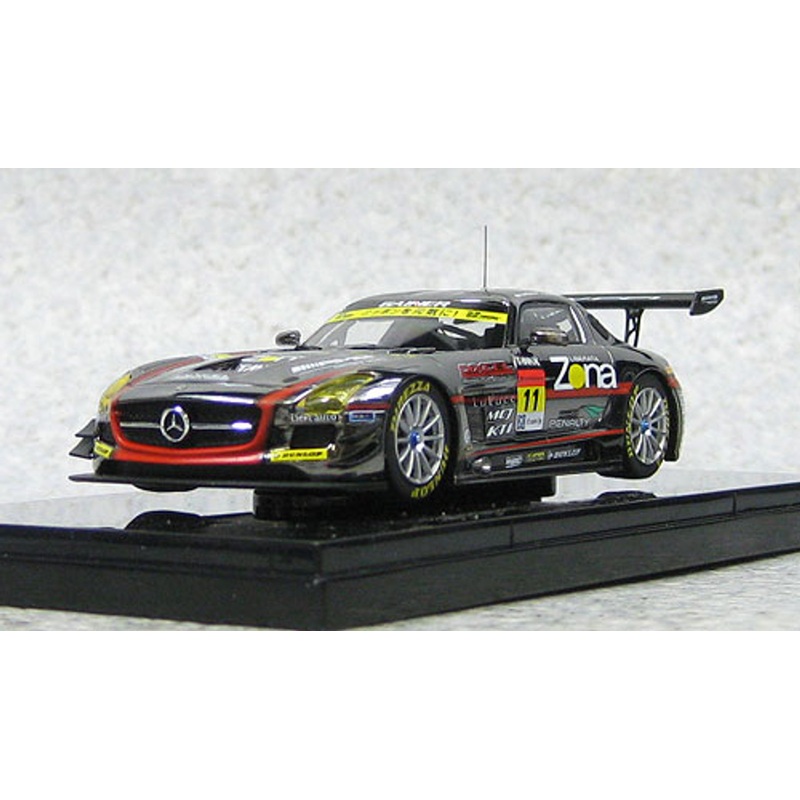 Ebbro 44929 GAINER, DIXCEL SLS Super GT300 2013 #11 Okayama Winner 1/43 Scale