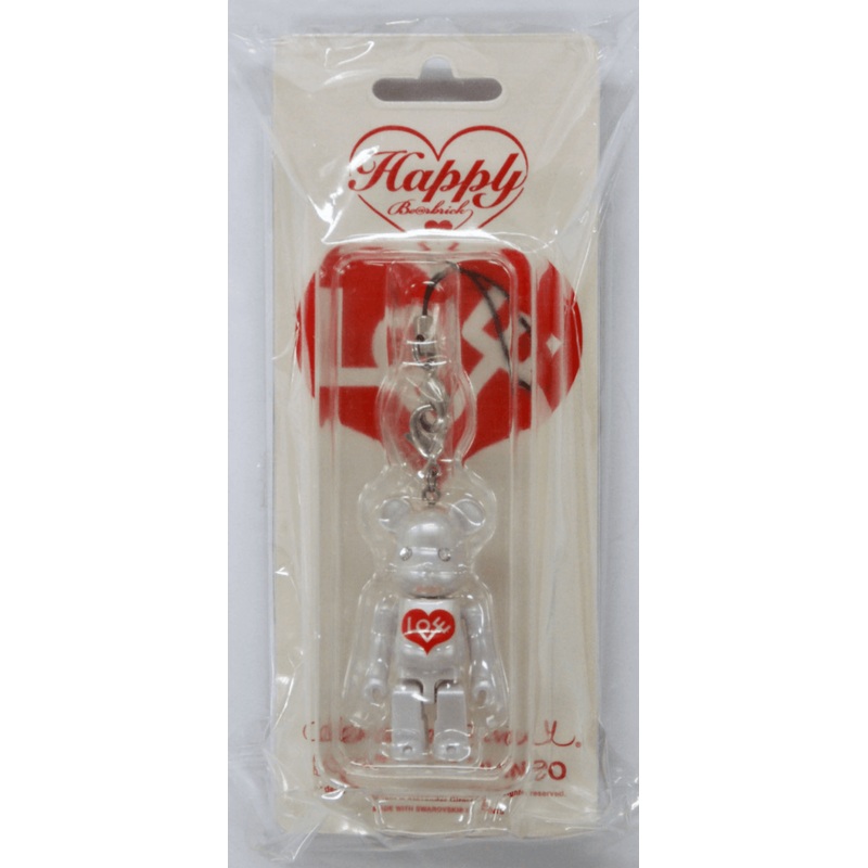 Medicom Happy Bearbrick BE@RBRICK BIANCO 4530956303246