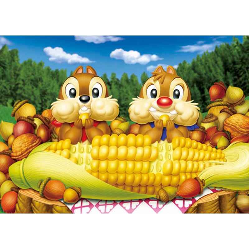 Tenyo Japan Jigsaw Puzzle DSG-266-732 Disney Chip ‘n Dale Lunch Time(266 Pieces)