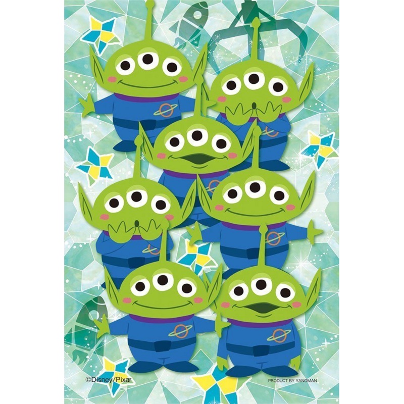 Yanoman Prism Art Jigsaw Petit Puzzle 97-97 Disney Toy Story Alien (70 Pieces)