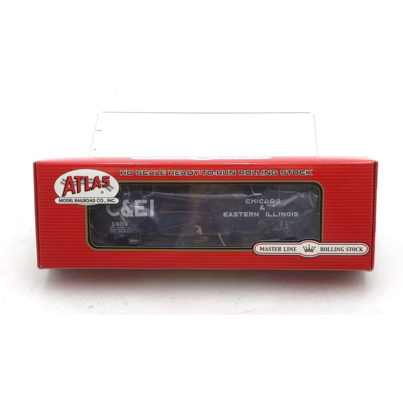 Atlas 20001449 HO Scale Chicago & Eastern Illinois 50′ Single Door Boxcar #3909 NIB