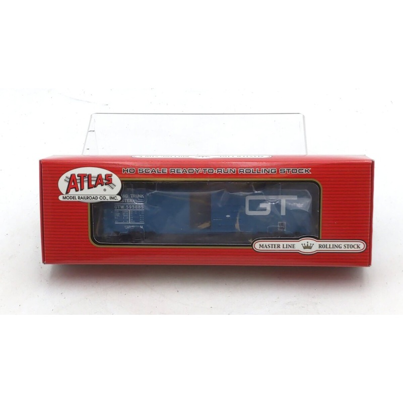 Atlas 20001454 HO Scale Grand Trunk Western 50′ Single Door Box Car #595885 NIB