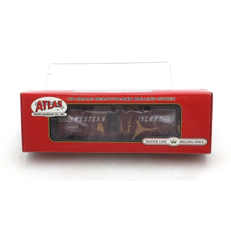 Atlas 20001460 HO Scale Western Maryland 50′ Single Door Boxcar #34007 NIB