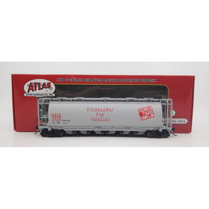 Atlas 20001884 HO D&TS 6-Bay Cylindrical Hopper #2500 NIB
