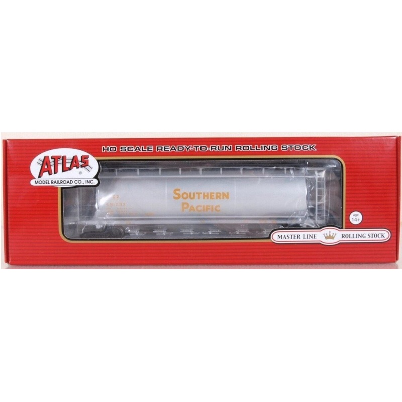 Atlas 20001889 HO Southern Pacific 6-Bay Cylindrical Hopper #491033 NIB