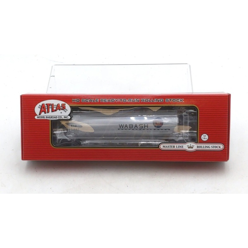 Atlas 20001890 HO Wabash ACF 6-Bay Cylindrical Hopper #33022 NIB
