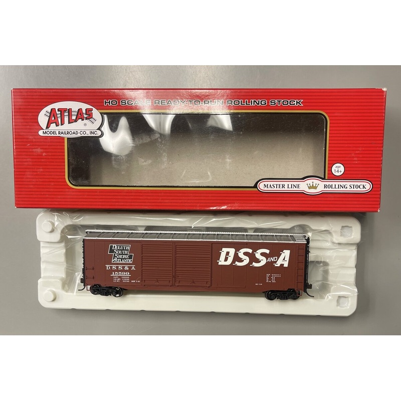 Atlas 20002500 HO Scale Duluth South Shore & Atlantic 50′ Boxcar #15599 NIB