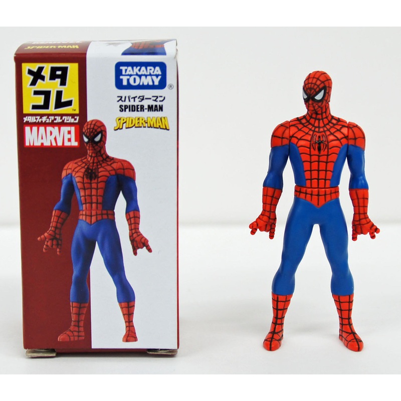 Takara Tomy Marvel Metakore Metal Figure Spider-man (4904810853053)