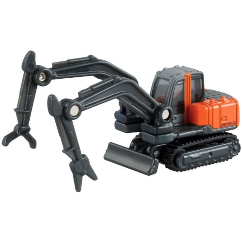 Takara Tomy Tomica 65 HITACHI DOUBLE ARM WORKING MACHINE ASTACO (333654)