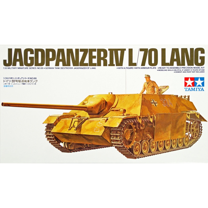 Tamiya 35088 German Jagdpanzer IV L/70 Lang 1/35 Scale Kit