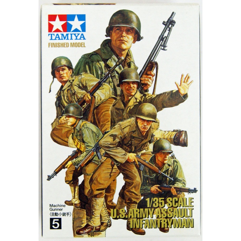 Tamiya 26010 Figure Collection U.S. Army Assault Infantry Model 1/35 Scale