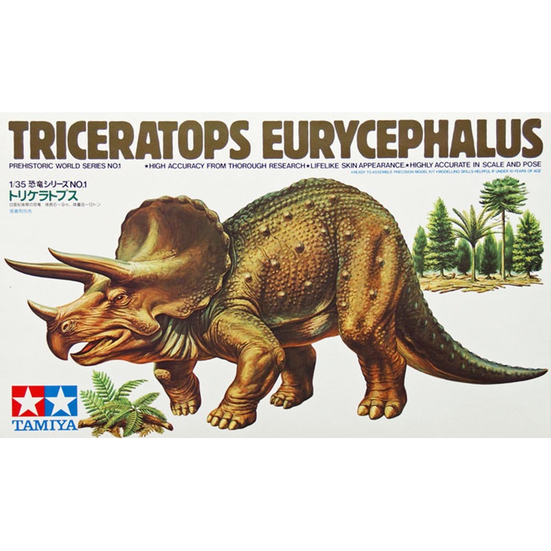 Tamiya 60201 Triceratops Eurycephalus 1/35 scale kit