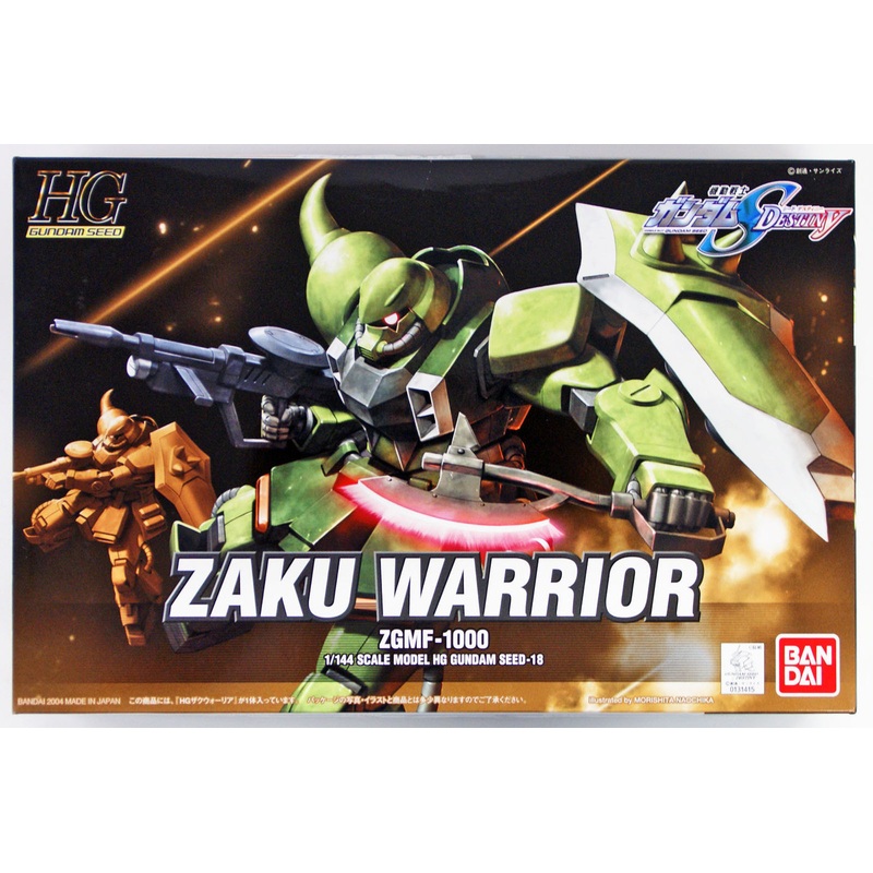 Bandai HG Gundam Seed Zaku Warrior 1/144 Scale Kit