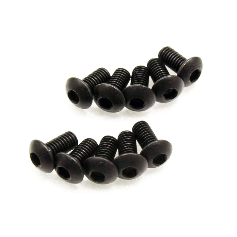 Kyosho 1-S13006H Button Screw(Hex/M3x6/10pcs)