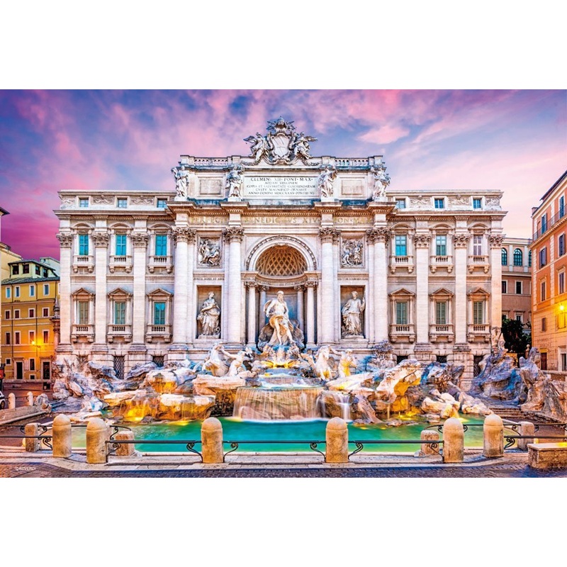 Beverly Jigsaw Puzzle M81-860 Trevi Fountain Rome Italy (1000 S-Pieces)