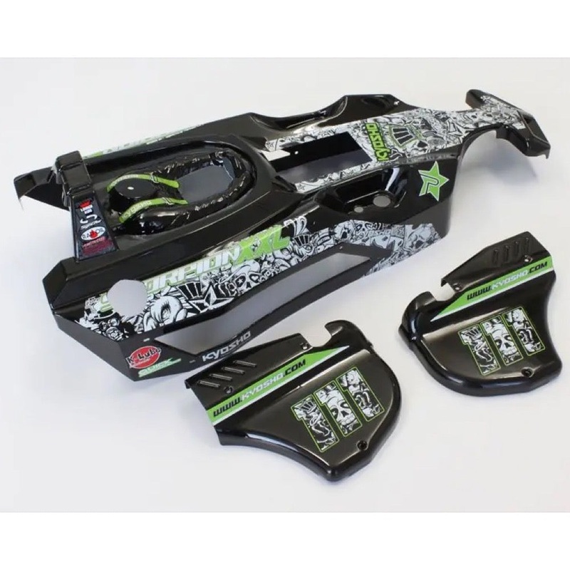 Kyosho SXB102 Completed Body Set (T2/Black/Xxl Gp)