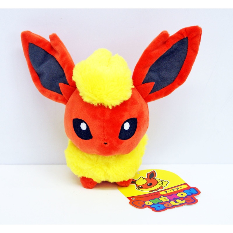 Pokemon Center Original Plush Doll Pokemon Dolls Flareon (Booster)