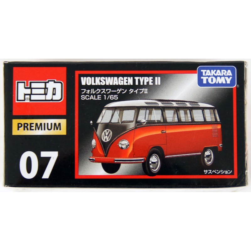 Takara Tomy Tomica Premium 07 Volks Wagen Type II 1/65 Scale (4904810824305)