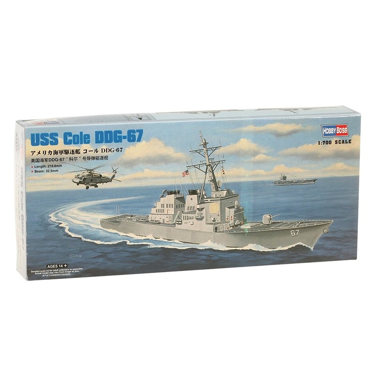 Doyusha 83410 USS Cole DDG-67 1/700 Scale Plastic Kit