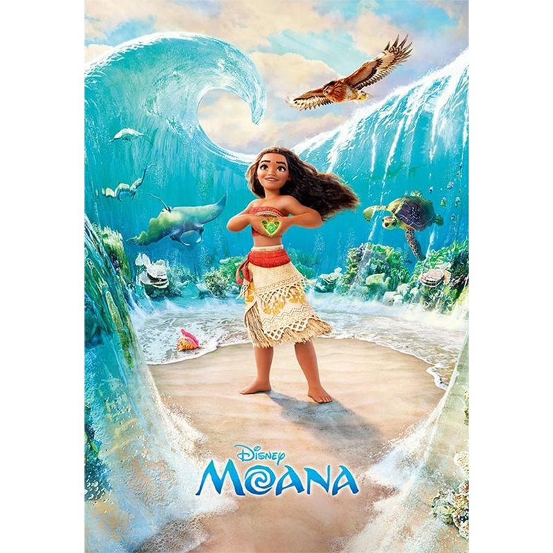 Tenyo Japan Jigsaw Puzzle D-1000-475 Disney Moana (1000 Pieces)