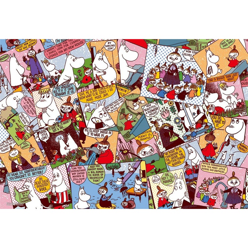 Yanoman Jigsaw Puzzle 03-863 Moomin Comics Little My (300 Pieces)