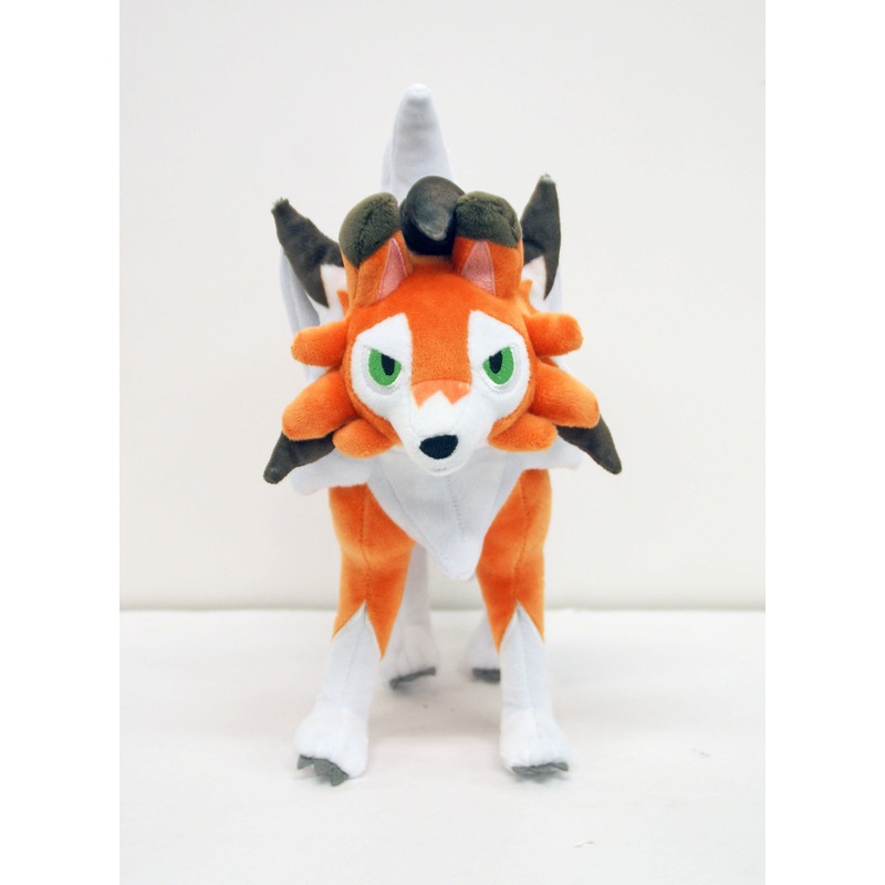 Pokemon Center Original Plush Doll Lycanroc (Dusk Form) (Lugarugan)