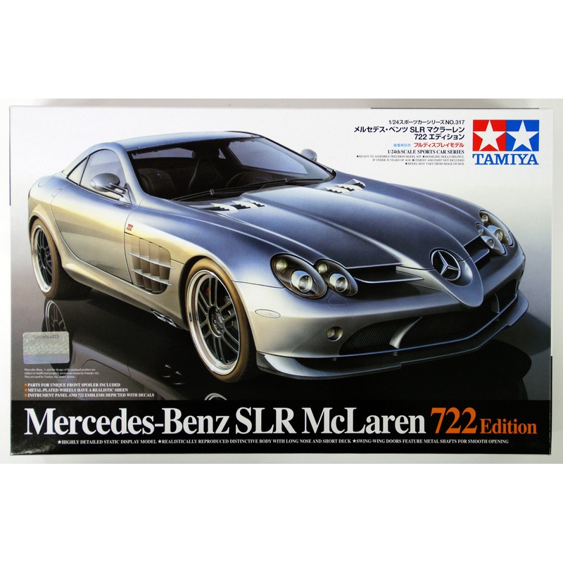 Tamiya 24317 Mercedes-Benz SLR McLaren 722 Edition 1/24 scale kit