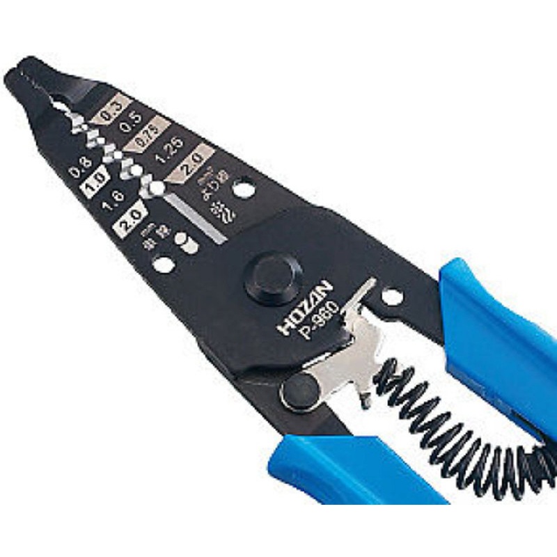 Hozan P-960 WIRE STRIPPERS for metric sizes
