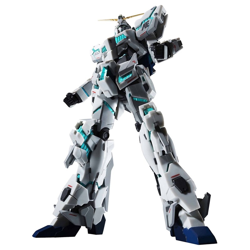 Bandai 239178 Robot Tamashii Gundam UC Unicorn Gundam (Awakened Mode) -Real Marking Ver.- Figure
