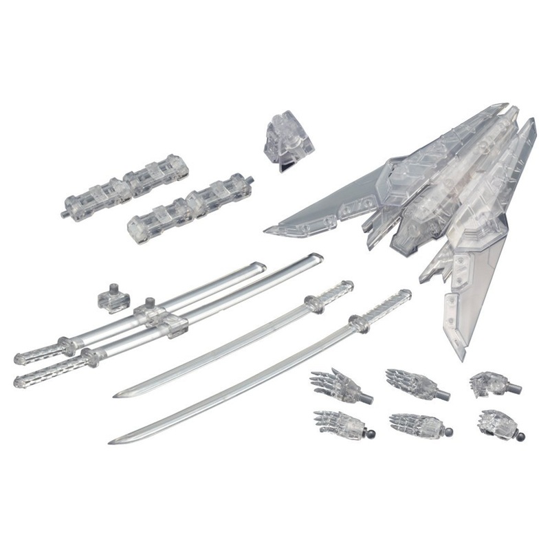 Kotobukiya MSG Modeling Support MW102 Weapon Unit Assorted 02 Sharp Set Clear Version