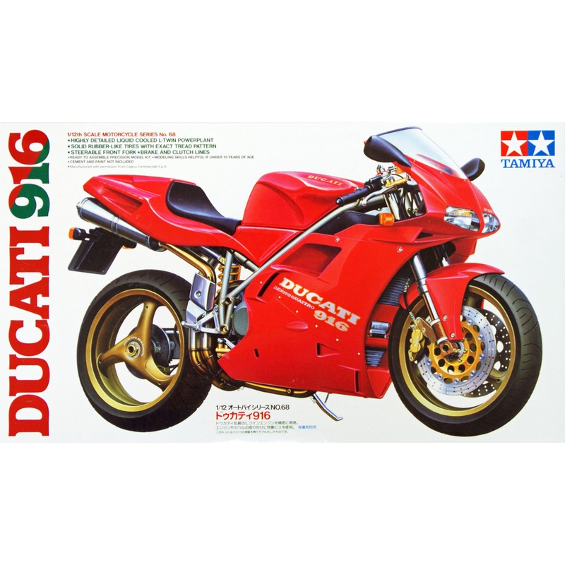 Tamiya 14068 Ducati 916 1/12 Scale Kit