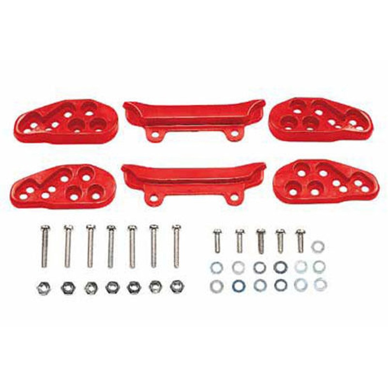 Tamiya 95287 Mini 4WD Front Under Guard (Red)
