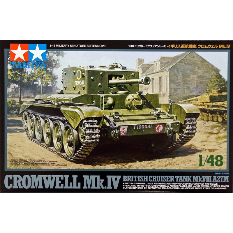 Tamiya 32528 British Cruiser Tank Cromwell Mk.IV 1/48 Scale Kit