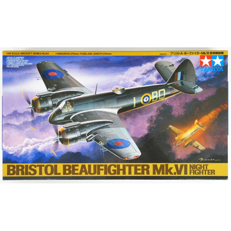 Tamiya 61064 Bristol Beaufighter Mk VI NF 1/48 scale kit