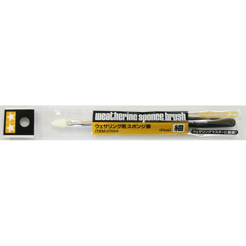Tamiya 87084 Weathering Sponge Brush (Fine)