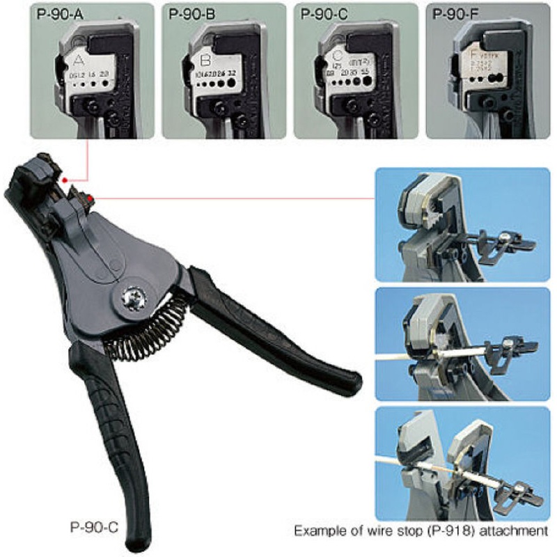 Hozan P-090-A (P-90-A) WIRE STRIPPERS