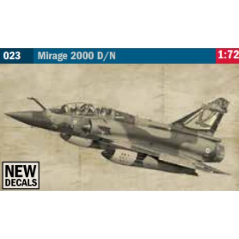 Italeri 0023S 1/72 Dassault_Mirage 2000 D Two Seater
