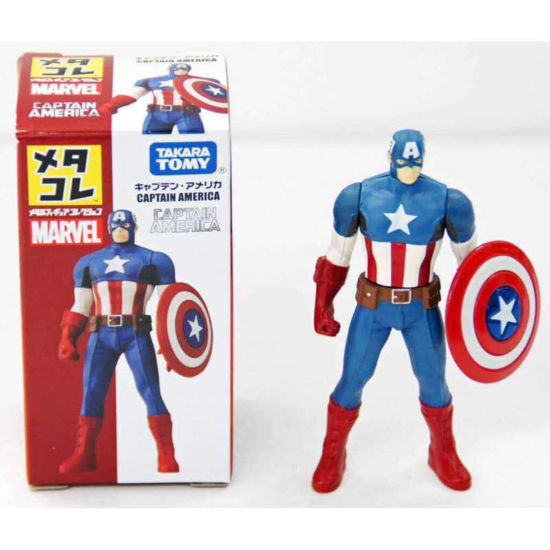 Takara Tomy Marvel Metakore Metal Figure Captain America (4904810853060)