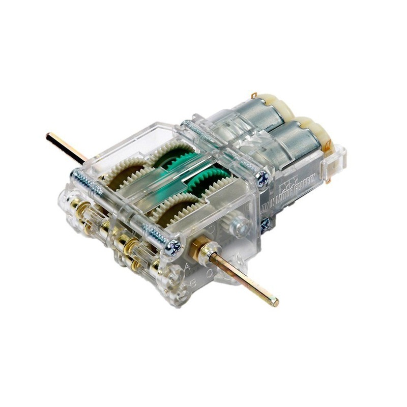 Tamiya 69910 Twin Motor Gearbox (Clear)