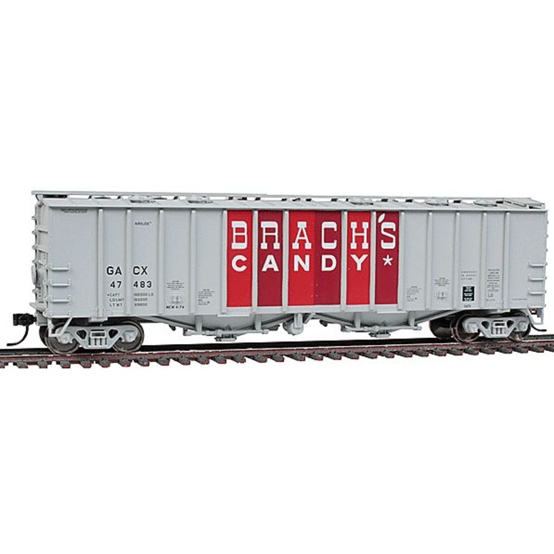 Walthers 932-60950 HO Brach’s Candy 50′ Airslide Hopper #GACX 47483 NIB