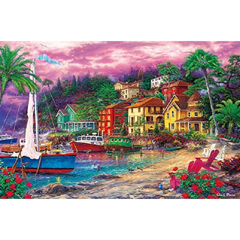 APPLEOne Jigsaw Puzzle 1000-796 Golden Shore (1000 Pieces)