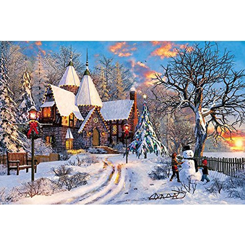 APPLEONE Jigsaw Puzzle 300-333 Dominic Davison Merry Winter (300 Pieces)